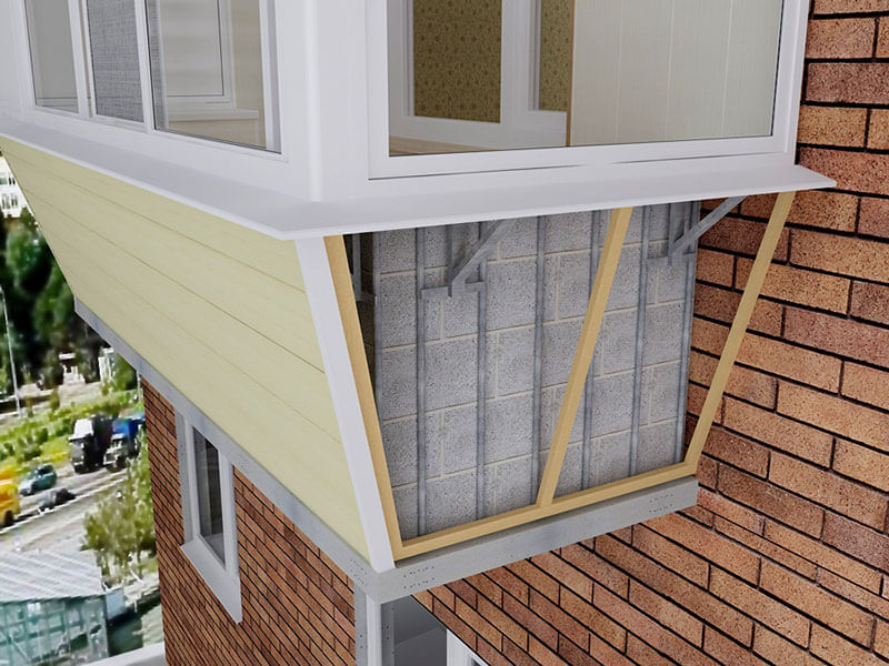 Чи можна збільшувати площу балкона?